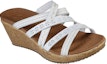 Lookbook (Women) Skechers Beverlee-Tiger Posse Sandal 'White' 31714-WHT