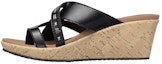 Buy (Women) Skechers Beverlee 'Black Brown Wedge' 119085-BLK