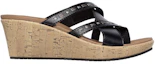 Order (Women) Skechers Beverlee 'Black Brown Wedge' 119085-BLK