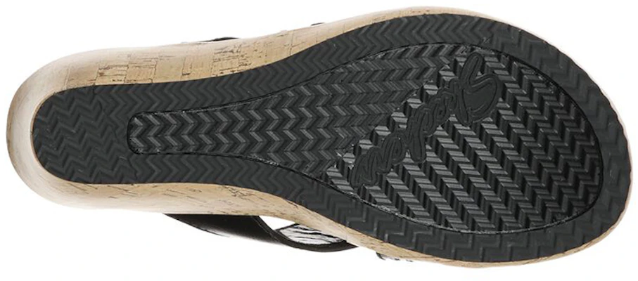 (Women) Skechers Beverlee 'Black Brown Wedge' 119085-BLK Purchase (Women) Skechers Beverlee 'Black Brown Wedge' 119085-BLK