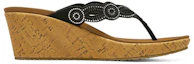 Order (Women) Skechers Beverlee 'Black Casual Wedge Slide' 119257-BLK