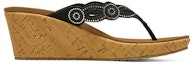 Order (Women) Skechers Beverlee 'Black Casual Wedge Slide' 119257-BLK