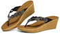 (Women) Skechers Beverlee 'Black Casual Wedge Slide' 119257-BLK