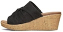 Buy (Women) Skechers Beverlee 'Black Wedge Slide' 32958-BLK