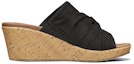 Order (Women) Skechers Beverlee 'Black Wedge Slide' 32958-BLK