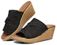 Lookbook (Women) Skechers Beverlee 'Black Wedge Slide' 32958-BLK