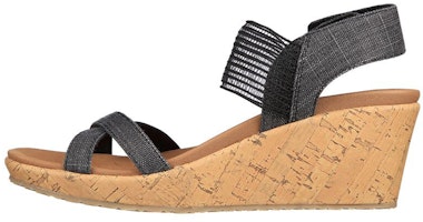(Women) Skechers Beverlee 'Casual Outing Black' 119323-BLK (Women) Skechers Beverlee 'Casual Outing Black' 119323-BLK