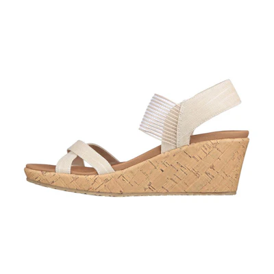 (W) Skechers Beverlee 'Casual Outing White'