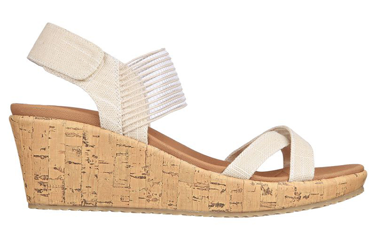 Order (Women) Skechers Beverlee 'Casual Outing White' 119323-NAT