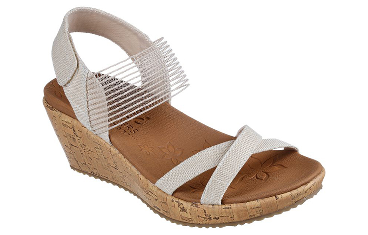 Lookbook (Women) Skechers Beverlee 'Casual Outing White' 119323-NAT