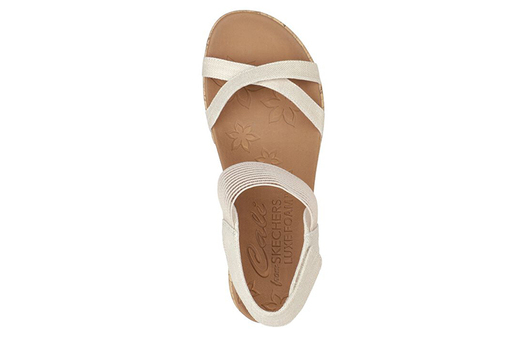 Shop (Women) Skechers Beverlee 'Casual Outing White' 119323-NAT