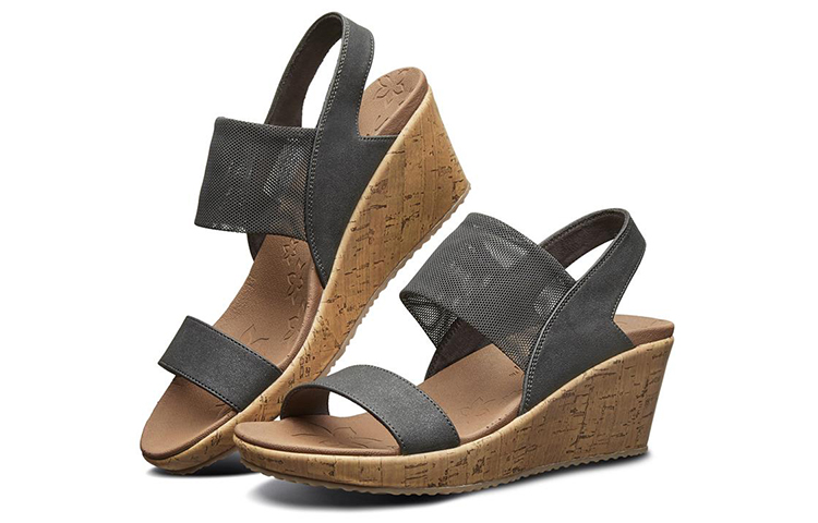 Shop (Women) Skechers Beverlee 'Charcoal Grey' 31718-CCL