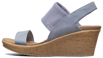 (Women) Skechers Beverlee 'Dark Grey Blue' 31718-SLT (Women) Skechers Beverlee 'Dark Grey Blue' 31718-SLT