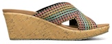 Order (Women) Skechers Beverlee 'Fashion Wedge Slipper - Tan' 38554-MLT
