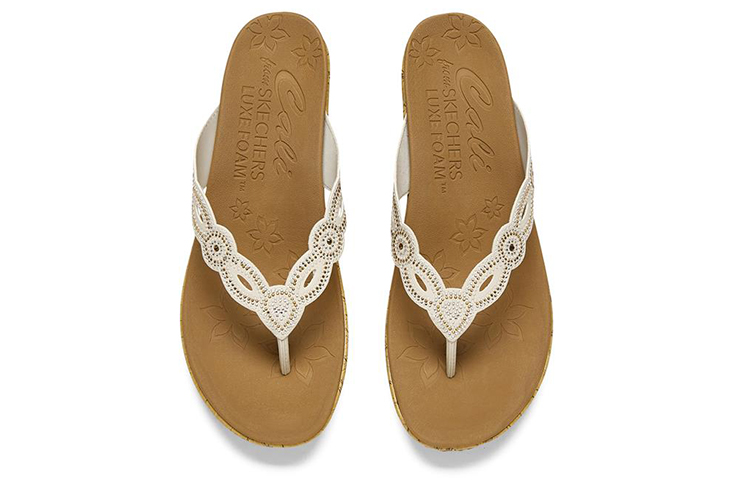 Shop (Women) Skechers Beverlee 'Milky White' 119257-OFWT