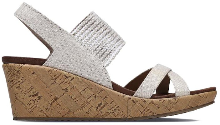 (W) Skechers Beverlee 'Alami' 31723-NAT Order (W) Skechers Beverlee 'Alami' 31723-NAT