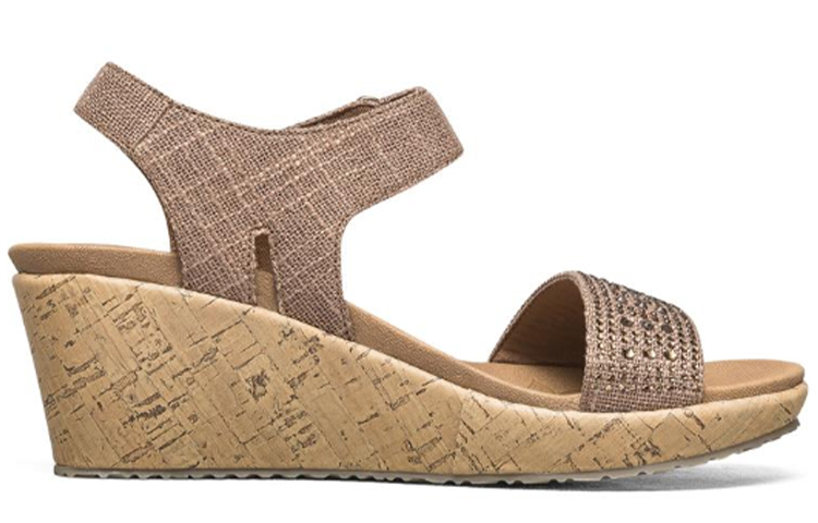 Order (Women) Skechers Beverlee Sandals Brown 119011-BRN