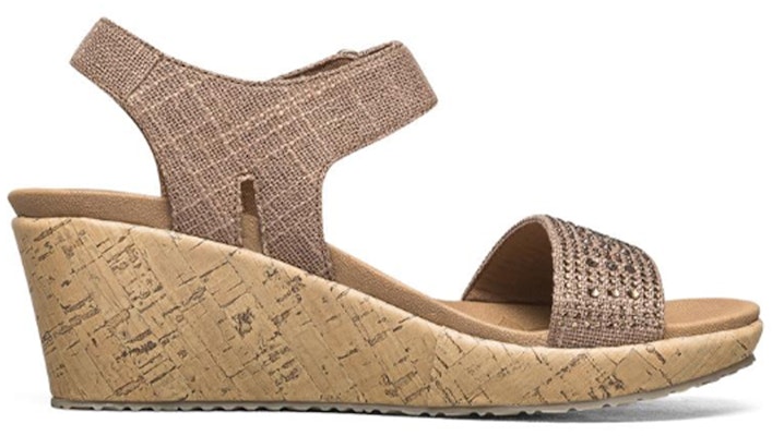 (Women) Skechers Beverlee Sandals Brown 119011-BRN Order (Women) Skechers Beverlee Sandals Brown 119011-BRN