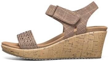 (Women) Skechers Beverlee Sandals Brown 119011-BRN (Women) Skechers Beverlee Sandals Brown 119011-BRN