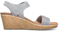 Order (Women) Skechers Beverlee Sandals Grey 119011-GRY