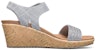 (Women) Skechers Beverlee Sandals Grey 119011-GRY