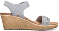 Order (Women) Skechers Beverlee Sandals Grey 119011-GRY