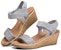 (Women) Skechers Beverlee Sandals Grey 119011-GRY