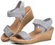 Lookbook (Women) Skechers Beverlee Sandals Grey 119011-GRY