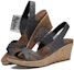 Lookbook (Women) Skechers Beverlee Wedge Sandal 'Black Fashion' 31723-BLK