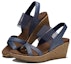 Lookbook (Women) Skechers Beverlee Wedge Sandal 'Navy Blue' 31723-NVY