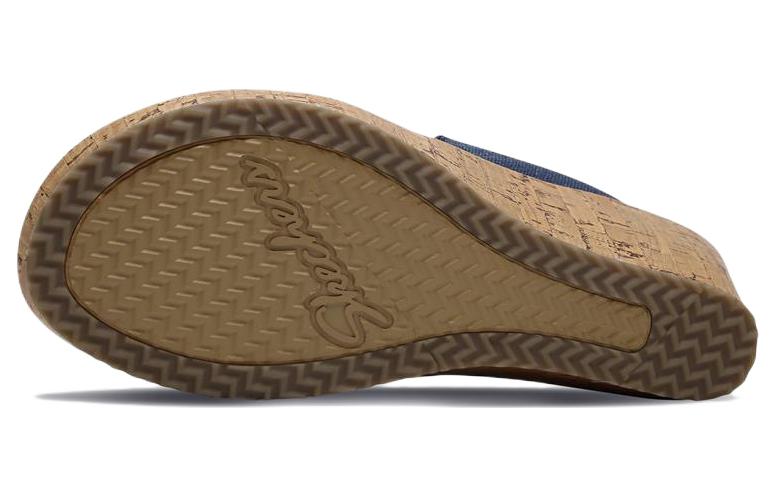 Purchase (Women) Skechers Beverlee Wedge Sandal 'Navy Blue' 31723-NVY