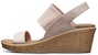 (Women) Skechers Beverlee Wedge Sandal 'Nude Pink' 31718-BLSH