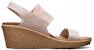 (Women) Skechers Beverlee Wedge Sandal 'Nude Pink' 31718-BLSH