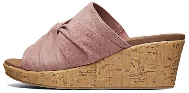 (W) Skechers Beverlee Wedge Sandal 'Merah Jambu' 32958-PNK Buy (W) Skechers Beverlee Wedge Sandal 'Merah Jambu' 32958-PNK