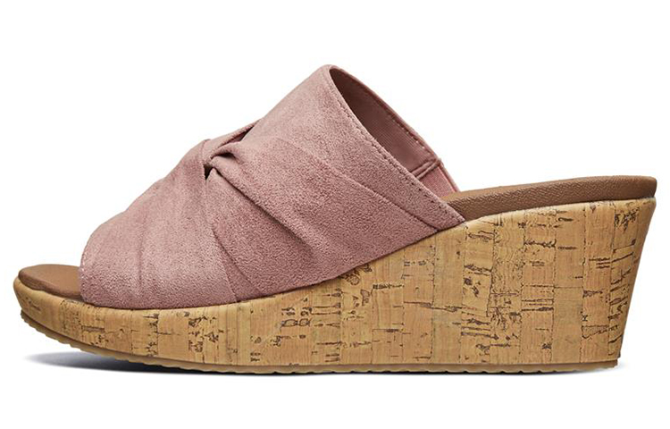 (Women) Skechers Beverlee Wedge Sandal 'Pink' 32958-PNK
