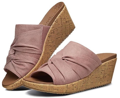 (Women) Skechers Beverlee Wedge Sandal 'Pink' 32958-PNK Lookbook (Women) Skechers Beverlee Wedge Sandal 'Pink' 32958-PNK