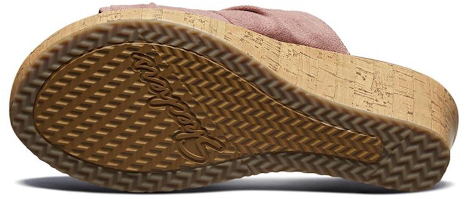 (Women) Skechers Beverlee Wedge Sandal 'Pink' 32958-PNK Shop (Women) Skechers Beverlee Wedge Sandal 'Pink' 32958-PNK
