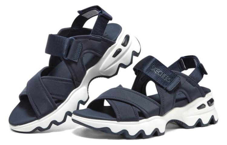 Shop (Women) Skechers Big Lug 'Blue Panda' 119710-NVY