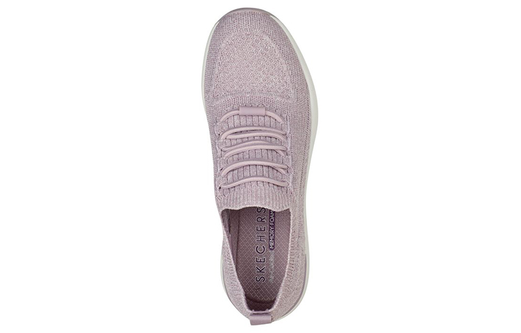 Shop (W) Skechers Billion-Woven Walks 'Ungu Merah Slip-On' 155626-MVE