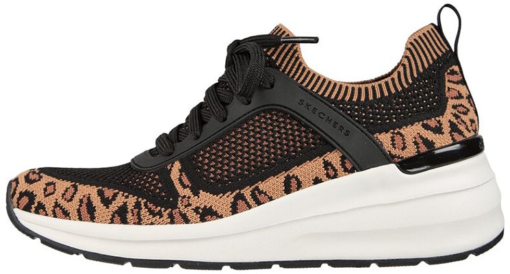 (Women) Skechers Billion 'Leopard Lady' 155624-BKLD Buy (Women) Skechers Billion 'Leopard Lady' 155624-BKLD
