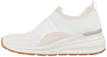 (Women) Skechers Billion Slip-On 'Over The Top White' 155627-WHT (Women) Skechers Billion Slip-On 'Over The Top White' 155627-WHT