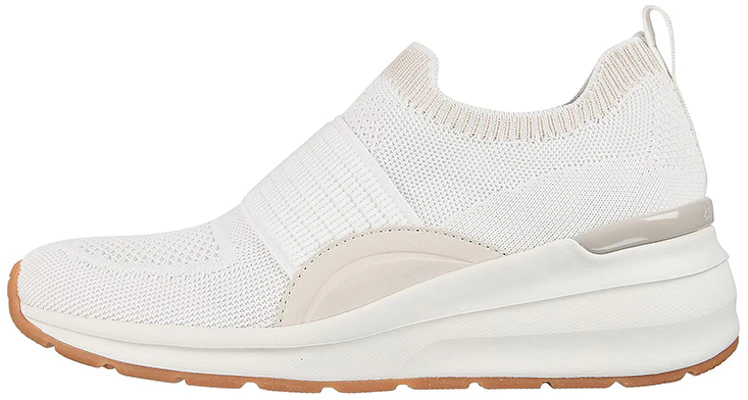 (Women) Skechers Billion Slip-On 'Over The Top White' 155627-WHT Buy (Women) Skechers Billion Slip-On 'Over The Top White' 155627-WHT