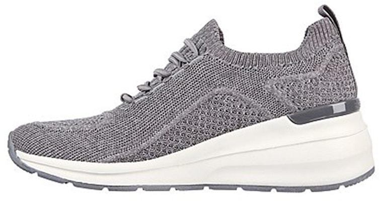 (Women) Skechers Billion Slip-On 'Woven Walks Grey' 155626-GRY Buy (Women) Skechers Billion Slip-On 'Woven Walks Grey' 155626-GRY