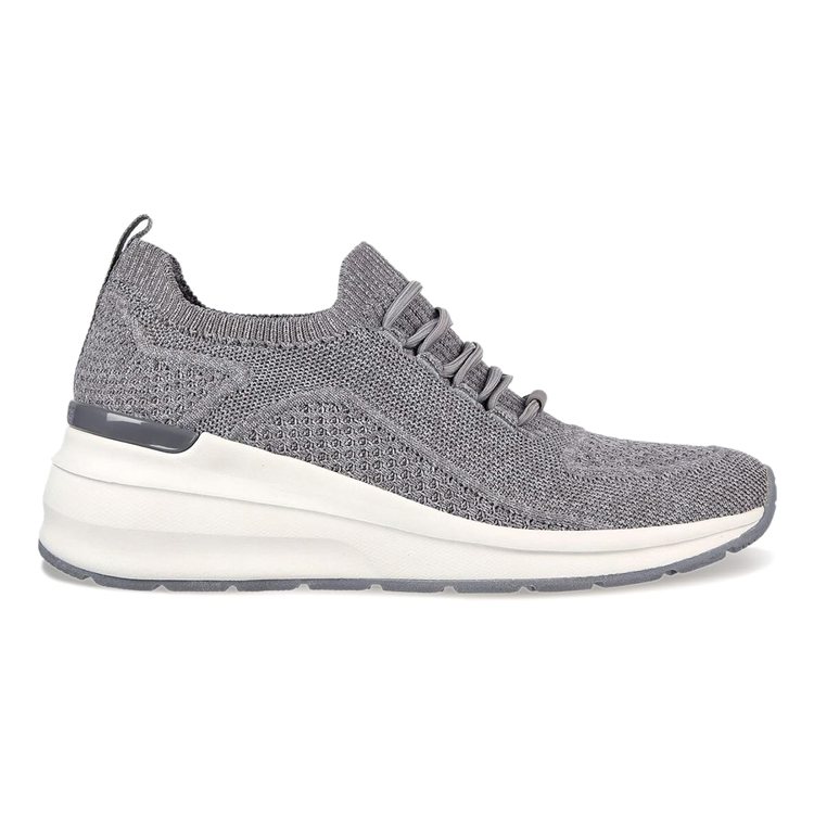 Order (Women) Skechers Billion Slip-On 'Woven Walks Grey' 155626-GRY