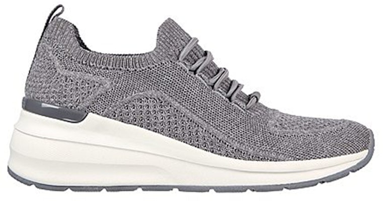 (Women) Skechers Billion Slip-On 'Woven Walks Grey' 155626-GRY Order (Women) Skechers Billion Slip-On 'Woven Walks Grey' 155626-GRY