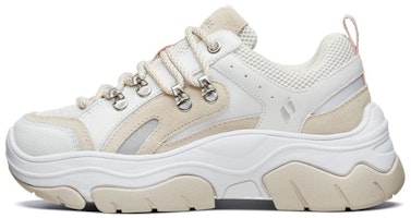 (Women) Skechers Black Jack Daddy Shoes White 74238-OFWT (Women) Skechers Black Jack Daddy Shoes White 74238-OFWT