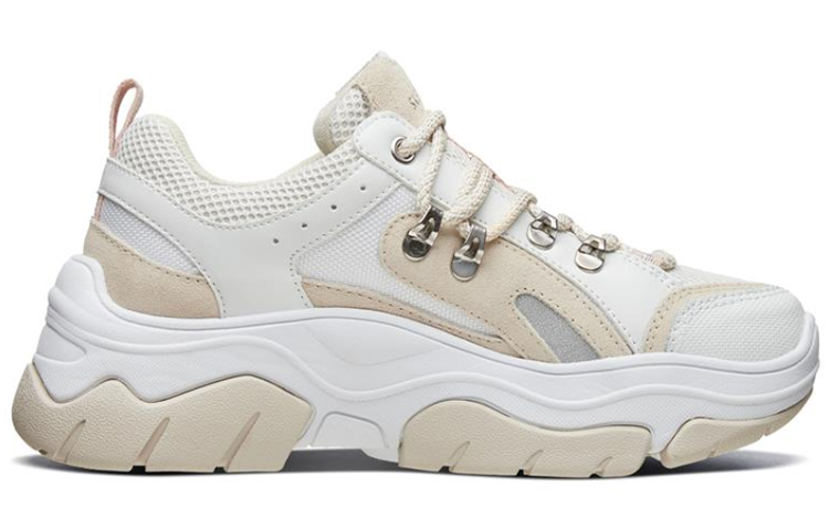 (W) Skechers Black Jack Daddy Shoes White 圖 2