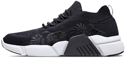 (Women) Skechers Block 'Black Low-Top Casual' 68824-BLK (Women) Skechers Block 'Black Low-Top Casual' 68824-BLK