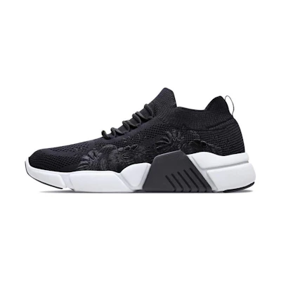 (W) Skechers Block 'Black Low-Top Casual'