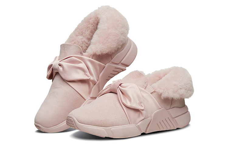 Lookbook (W) Skechers Block 'Botas de Nieve Casual Rosas' 68890-PNK
